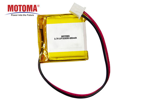 艦隊高エネルギー密度の牽引したGps電池3.7V 600mah