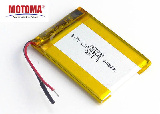 単独労働者装置のための超細いリチウム イオン電池400mah