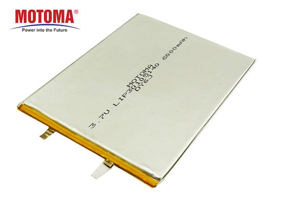 MOTOMA超薄く3.7 V 6000mahのタブレット電池の長いサイクル寿命