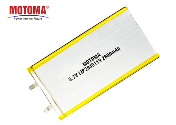 500回はサイクル寿命のラップトップ ポリマー電池2800mAh NMC材料を