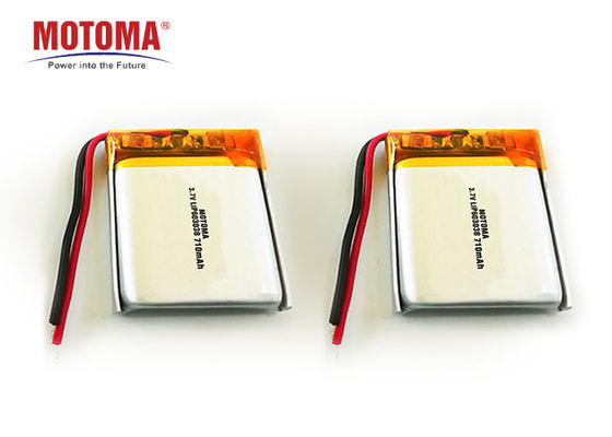 高温リチウム ポリマー電池3.7V710mah 6.0*30*38mm身につけられる装置電池