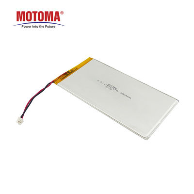 13g 3900mAhのULの証明書が付いている平らなリチウム イオン電池LIP3670140